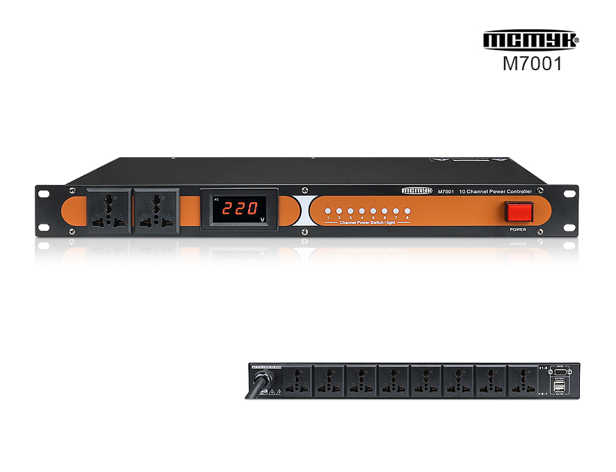 M7001 10-channel power sequencer M7001 10-channel power sequencer